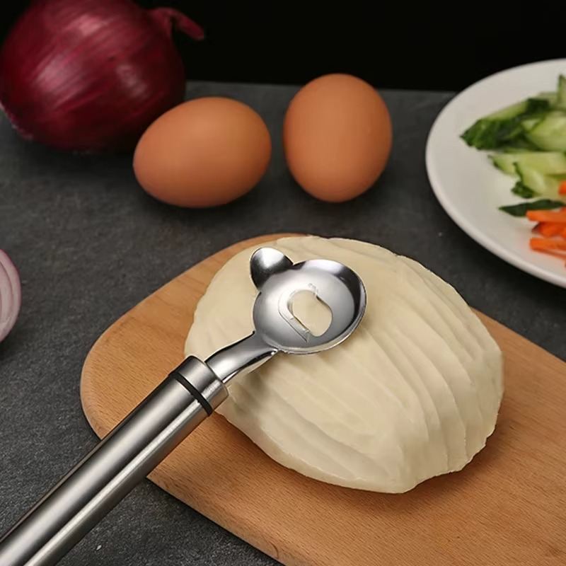 Pasta Press Handheld Stainless Steel Dishwasher-Safe