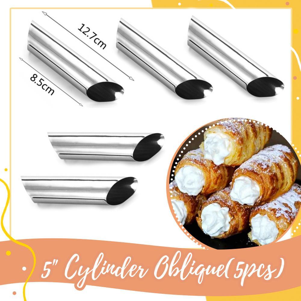 Pastry Molds Stainless Steel Oven Safe Set of 5