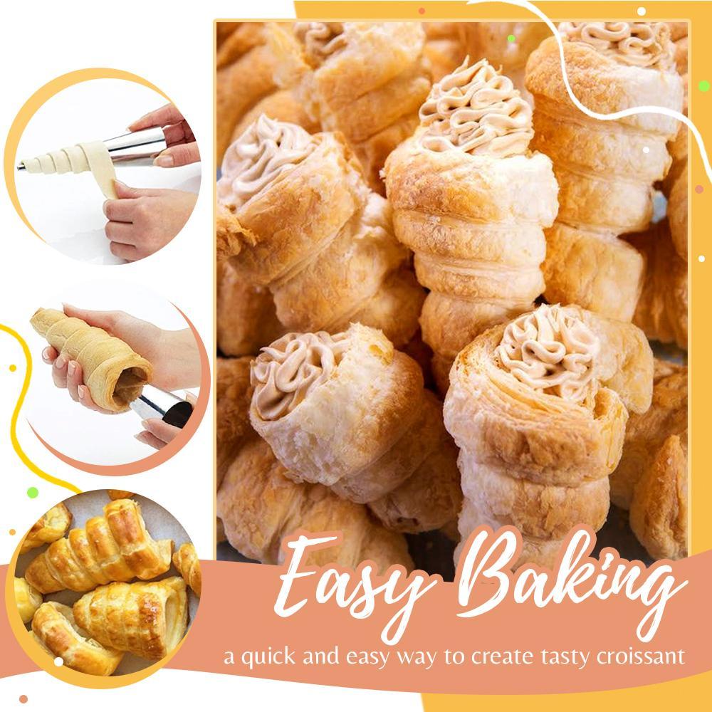 Pastry Molds Stainless Steel Oven Safe Set of 5