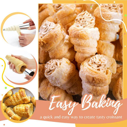 Pastry Molds Stainless Steel Oven Safe Set of 5