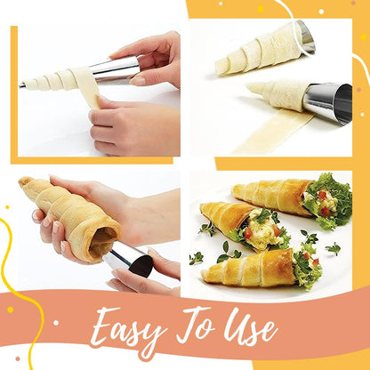 Pastry Molds Stainless Steel Oven Safe Set of 5