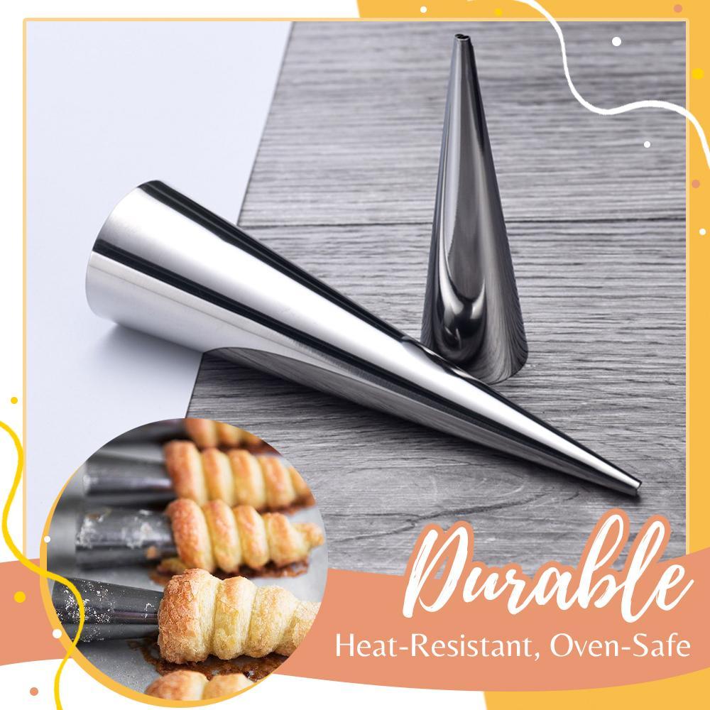 Pastry Molds Stainless Steel Oven Safe Set of 5