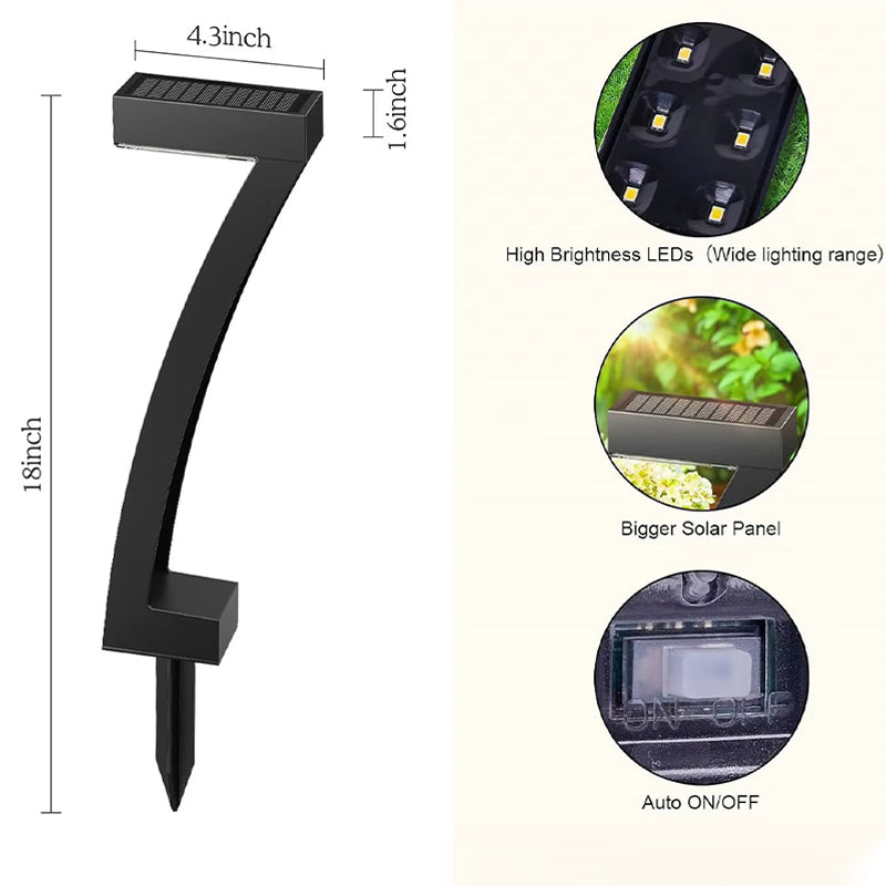 Pathway Light Z-Shape Solar Auto Dusk Sensor