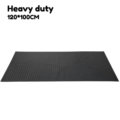 Patio Grill Mat Grease & Spark Protection Weighted Non-Slip