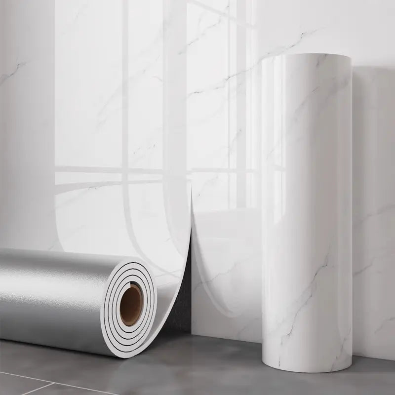 Peel-and-Stick Surface Film Matte Marble Water & Heat-Resistant