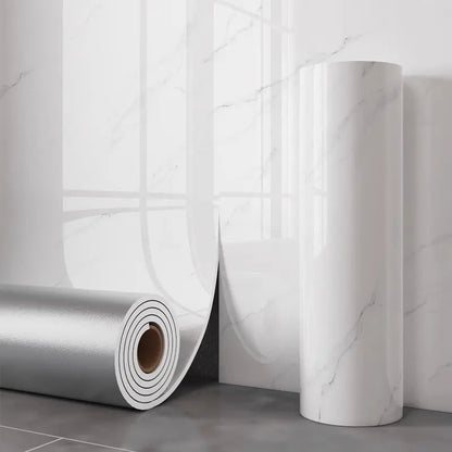 Peel-and-Stick Surface Film Matte Marble Water & Heat-Resistant