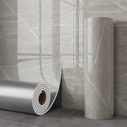 Peel-and-Stick Surface Film Matte Marble Water & Heat-Resistant