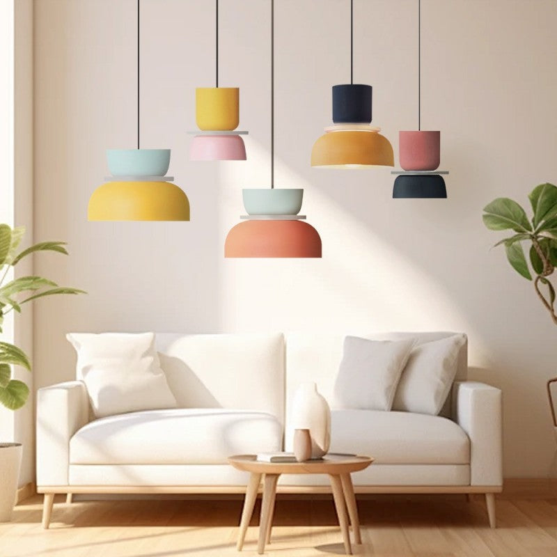 Pendant Light Adjustable Cable Warm Diffused LED-Compatible