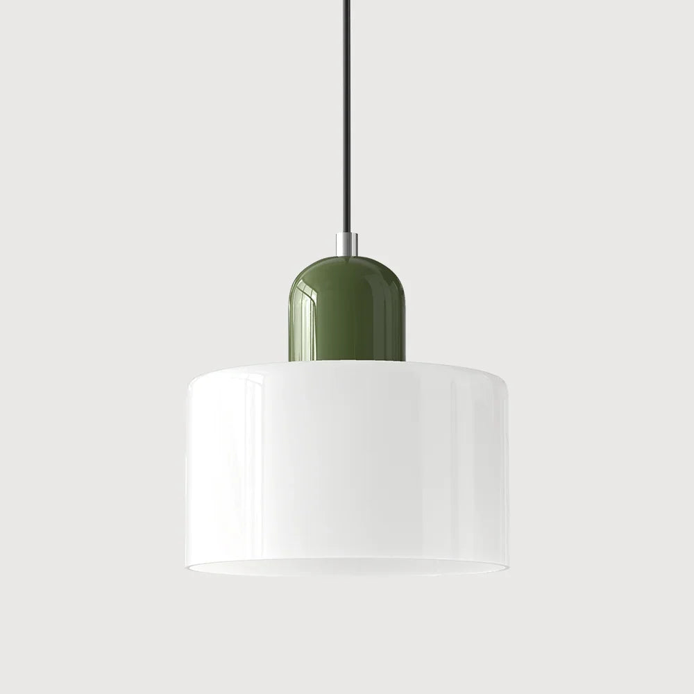 Pendant Light Bauhaus Geometric Colored Glass