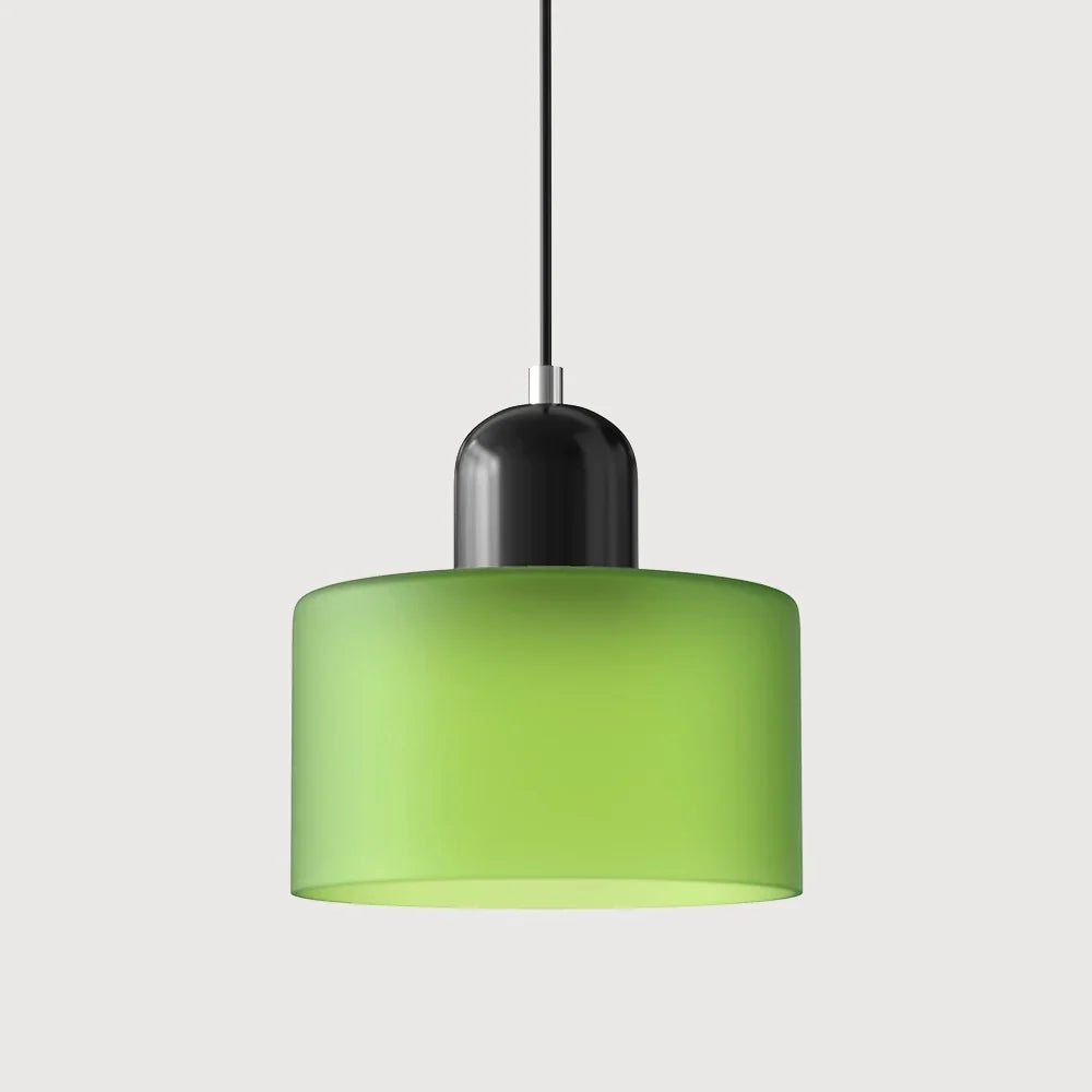 Pendant Light Bauhaus Geometric Colored Glass