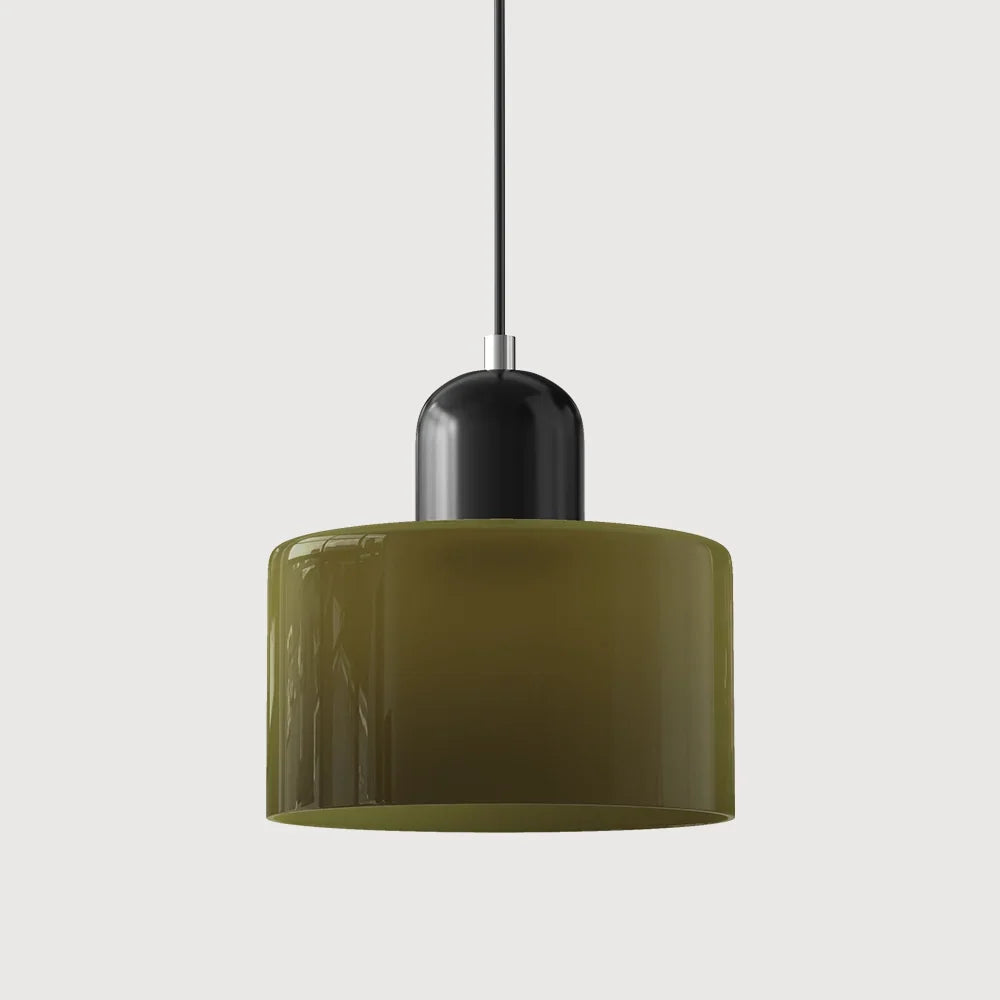 Pendant Light Bauhaus Geometric Colored Glass