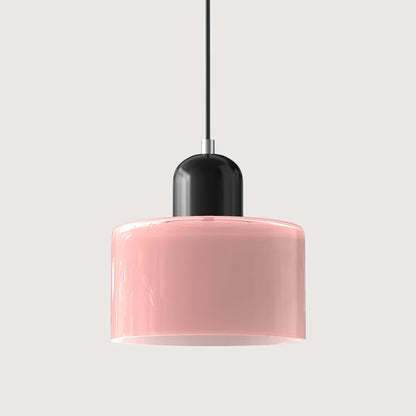 Pendant Light Bauhaus Geometric Colored Glass