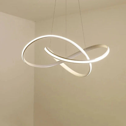 Pendant Light Clover Design Dimmable LED Remote Control
