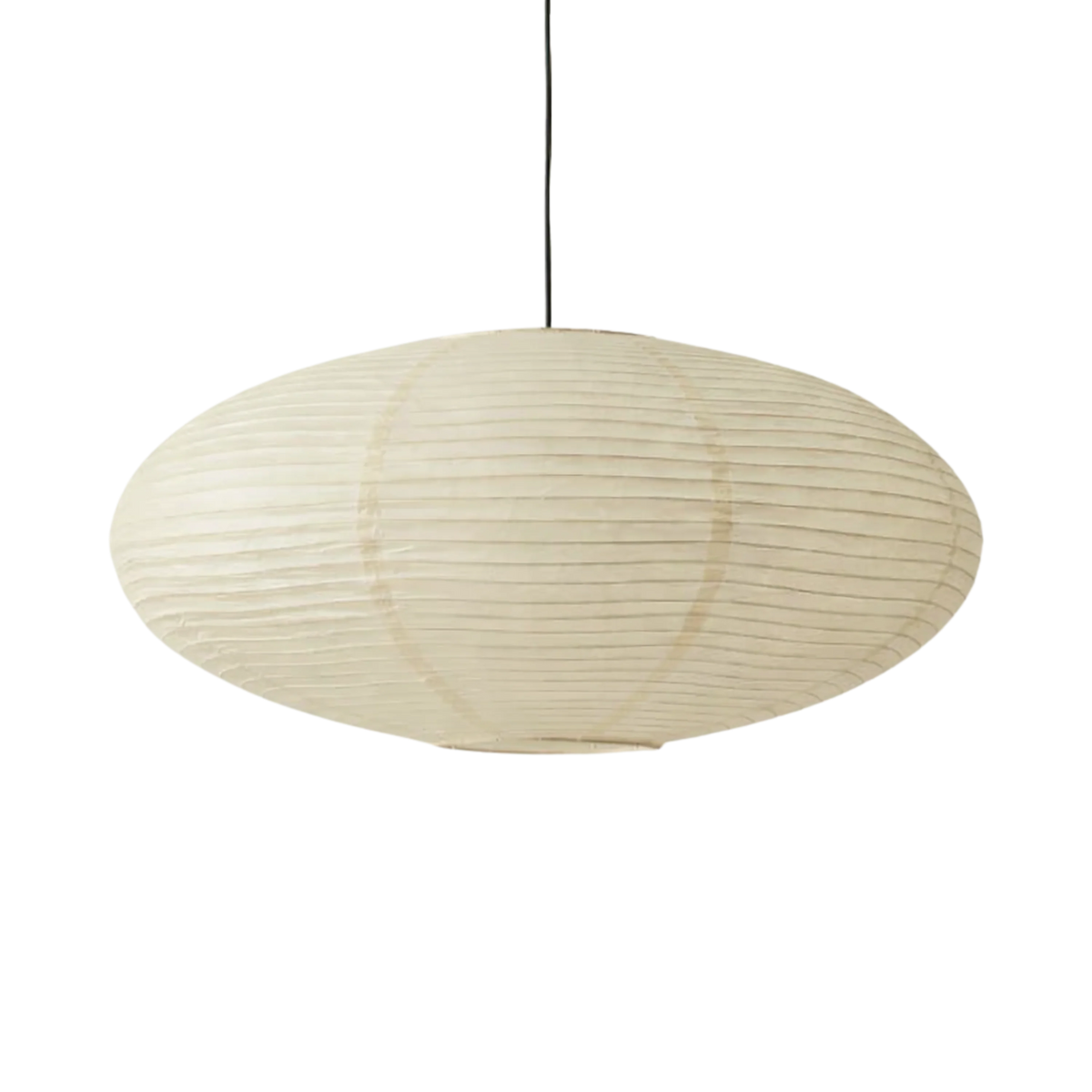 Pendant Light Cotton Paper Shade Adjustable Height