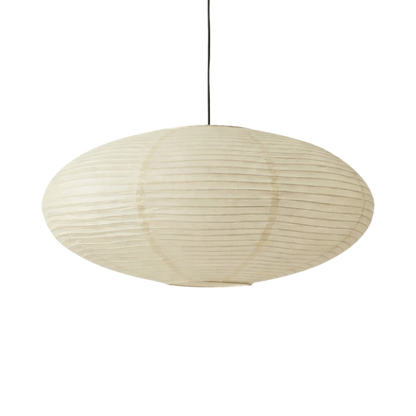 Pendant Light Cotton Paper Shade Adjustable Height