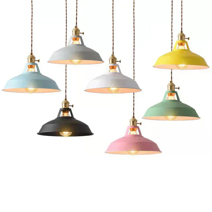 Pendant Light Industrial Metal Adjustable Chain