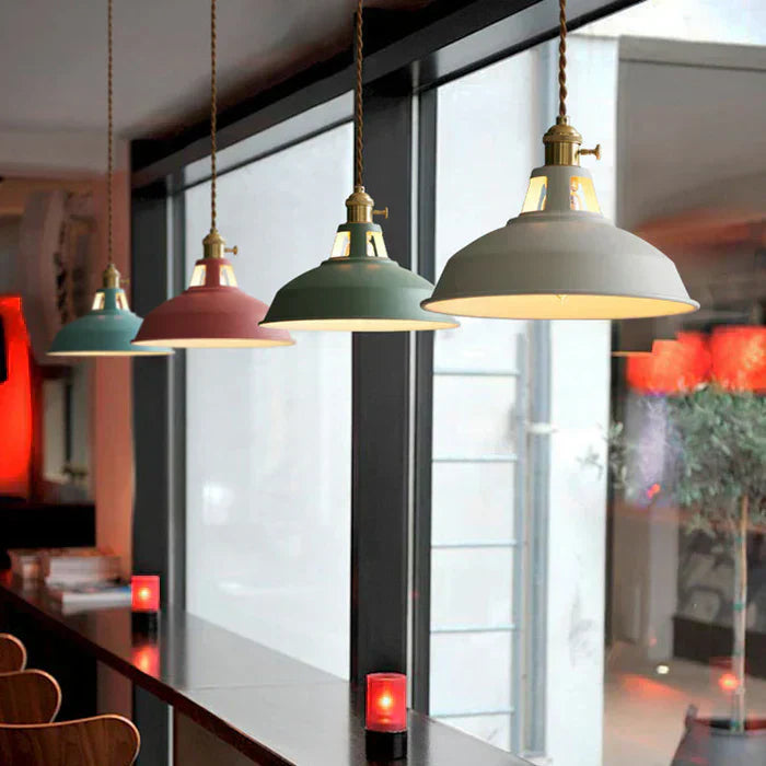 Pendant Light Industrial Metal Adjustable Chain