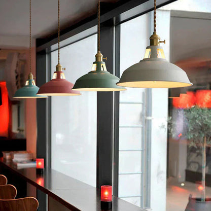 Pendant Light Industrial Metal Adjustable Chain