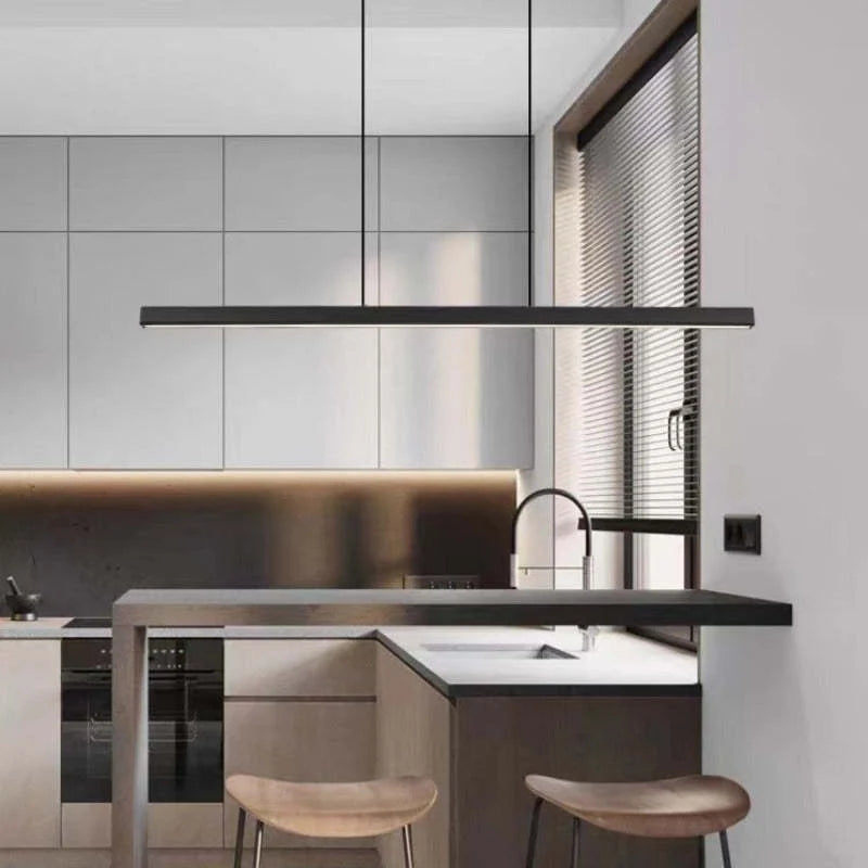 Pendant Light Linear LED Adjustable Suspension Cable