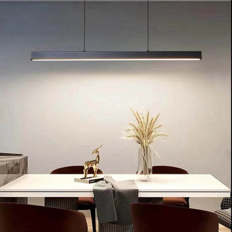 Pendant Light Linear LED Adjustable Suspension Cable