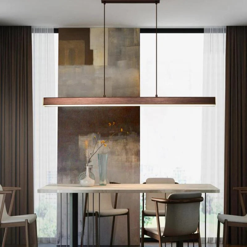Pendant Light Linear LED Adjustable Suspension Cable