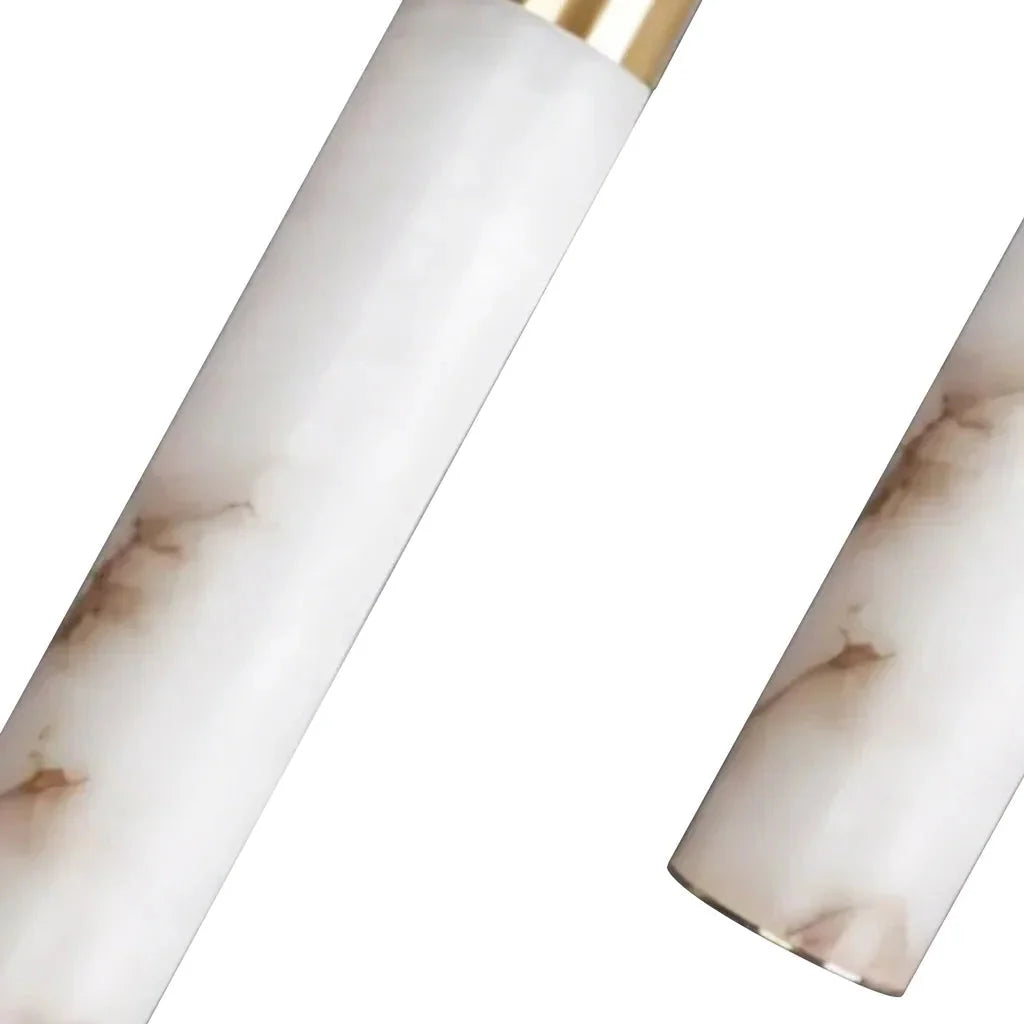 Pendant Light Natural Alabaster Dimmable LED Adjustable Height