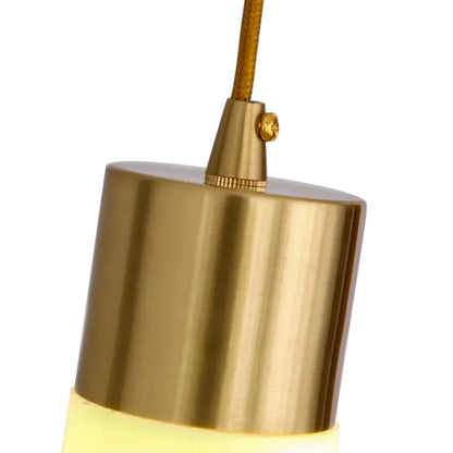 Pendant Light Natural Alabaster Dimmable LED Adjustable Height