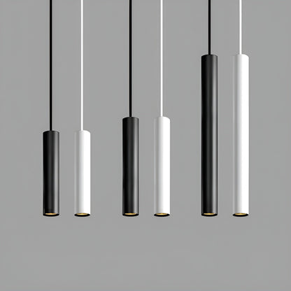 Pendant Light Slim Tube Aluminum Adjustable Height 7W LED