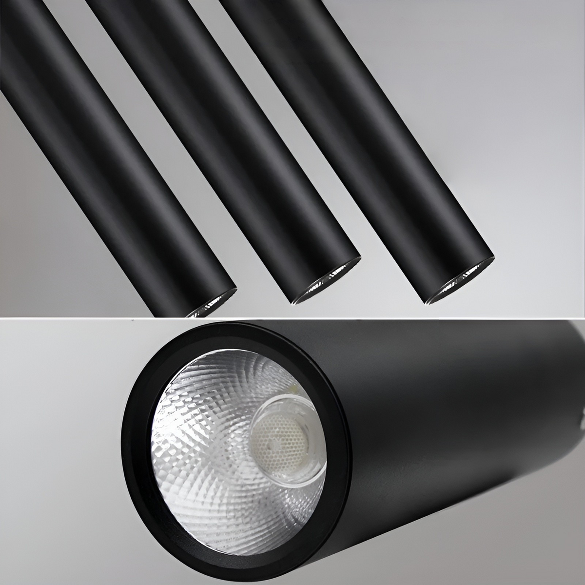 Pendant Light Slim Tube Aluminum Adjustable Height 7W LED