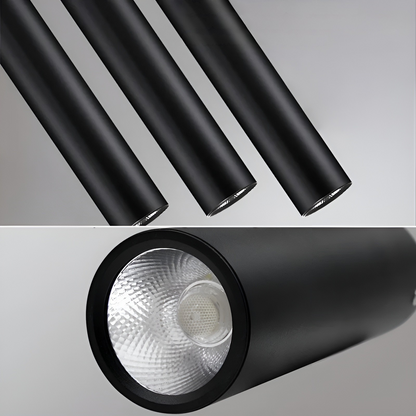 Pendant Light Slim Tube Aluminum Adjustable Height 7W LED
