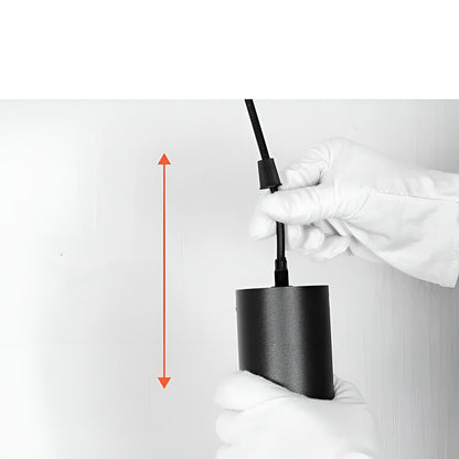 Pendant Light Slim Tube Aluminum Adjustable Height 7W LED