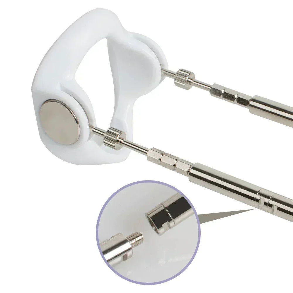 Penile Traction Device Adjustable Tension Stainless Steel Frame