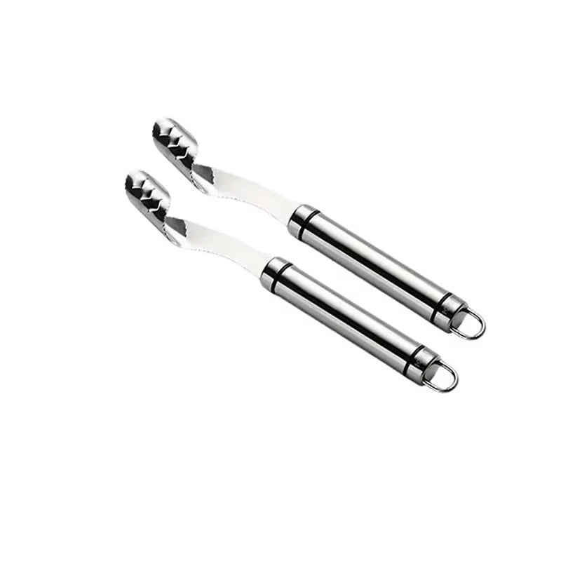 Pepper Corer Stainless Steel Double-Sided Serrated Head