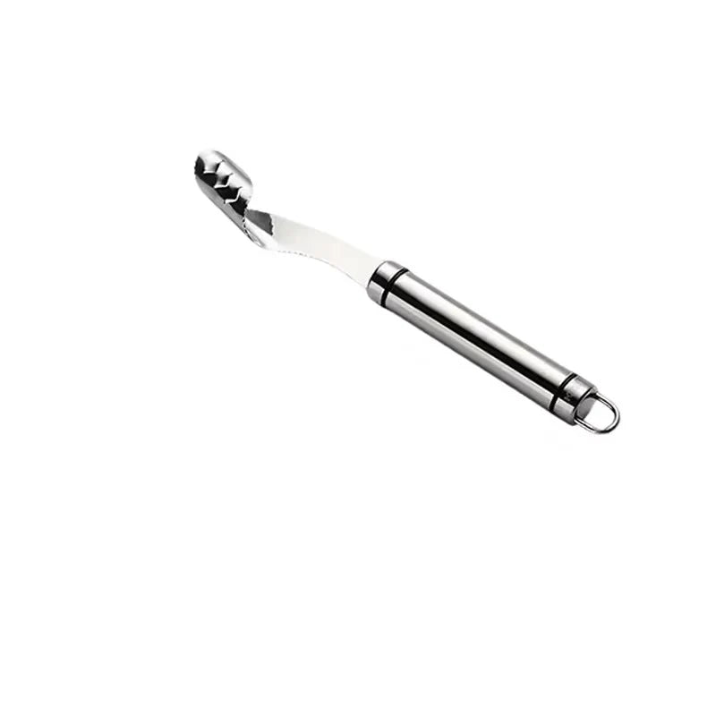 Pepper Corer Stainless Steel Double-Sided Serrated Head