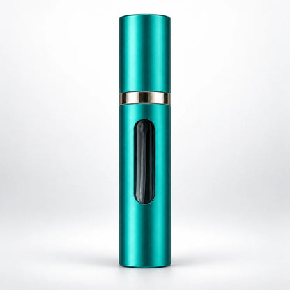 Perfume Atomizer Refillable Glass Travel Size Leak-Resistant Cap