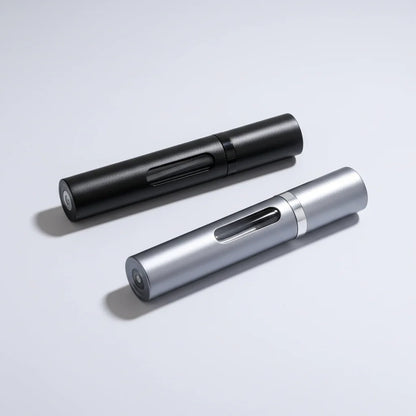 Perfume Atomizer Refillable Glass Travel Size Leak-Resistant Cap
