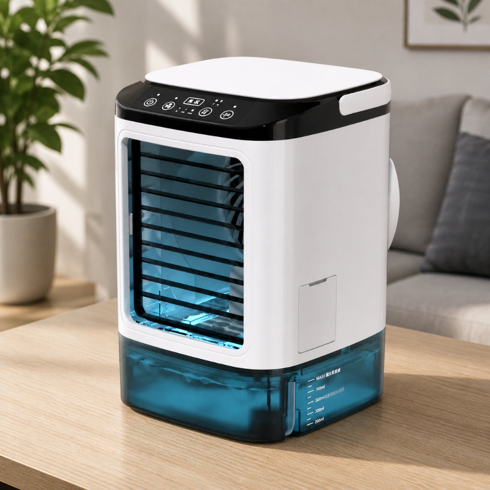 Personal Air Cooler 3-in-1 Cooling & Humidifying 900 ml