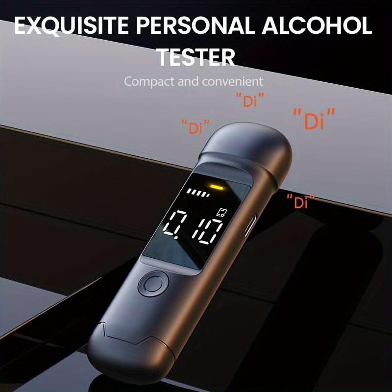 Personal Breathalyzer USB Rechargeable Digital Sensor