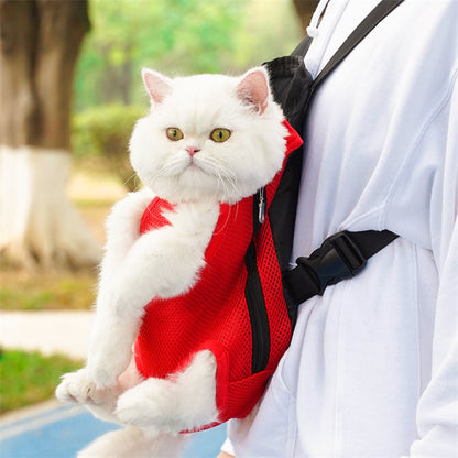 Pet Backpack Leg-Out Ventilated Safety Locks