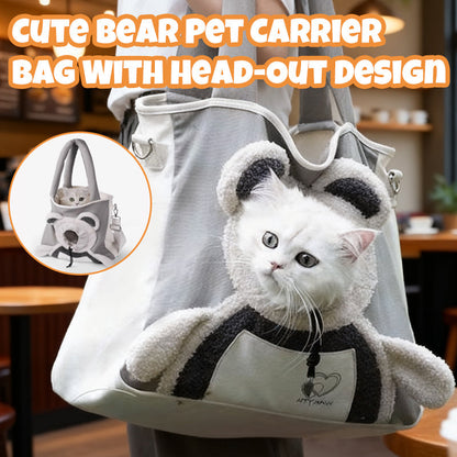 Pet Carrier Head-Out Window Breathable Fabric & Stable Base