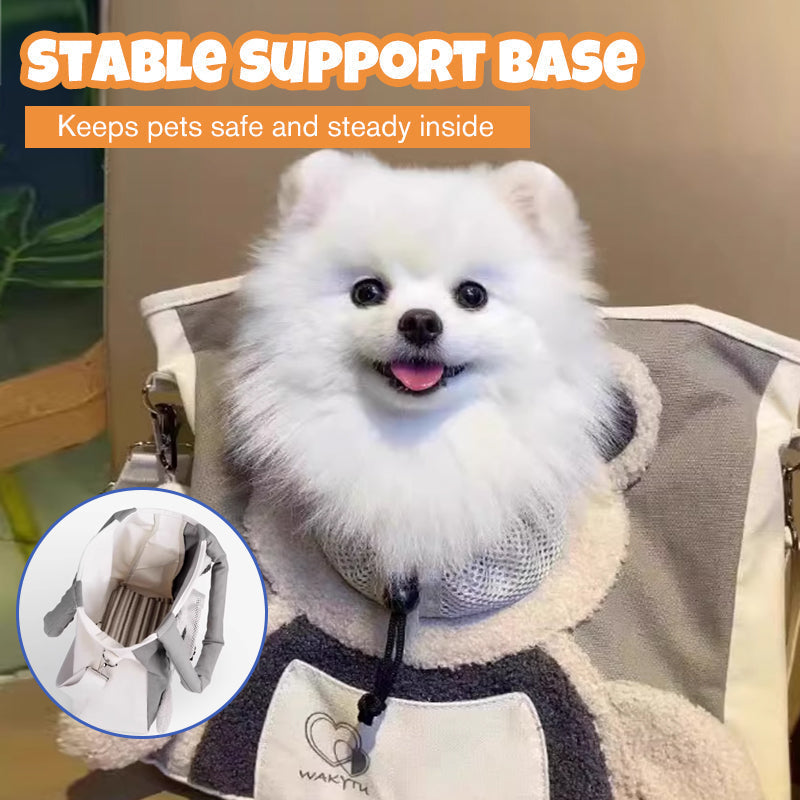 Pet Carrier Head-Out Window Breathable Fabric & Stable Base
