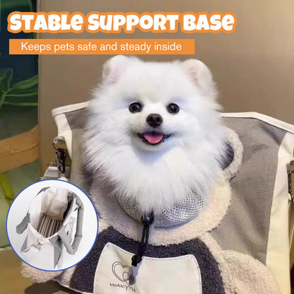 Pet Carrier Head-Out Window Breathable Fabric & Stable Base