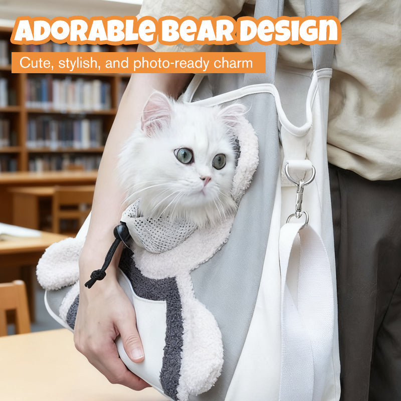 Pet Carrier Head-Out Window Breathable Fabric & Stable Base