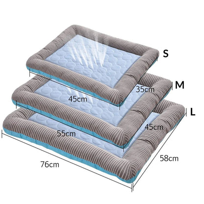 Pet Cooling Mat 3-Layer No Electricity Latex-Free