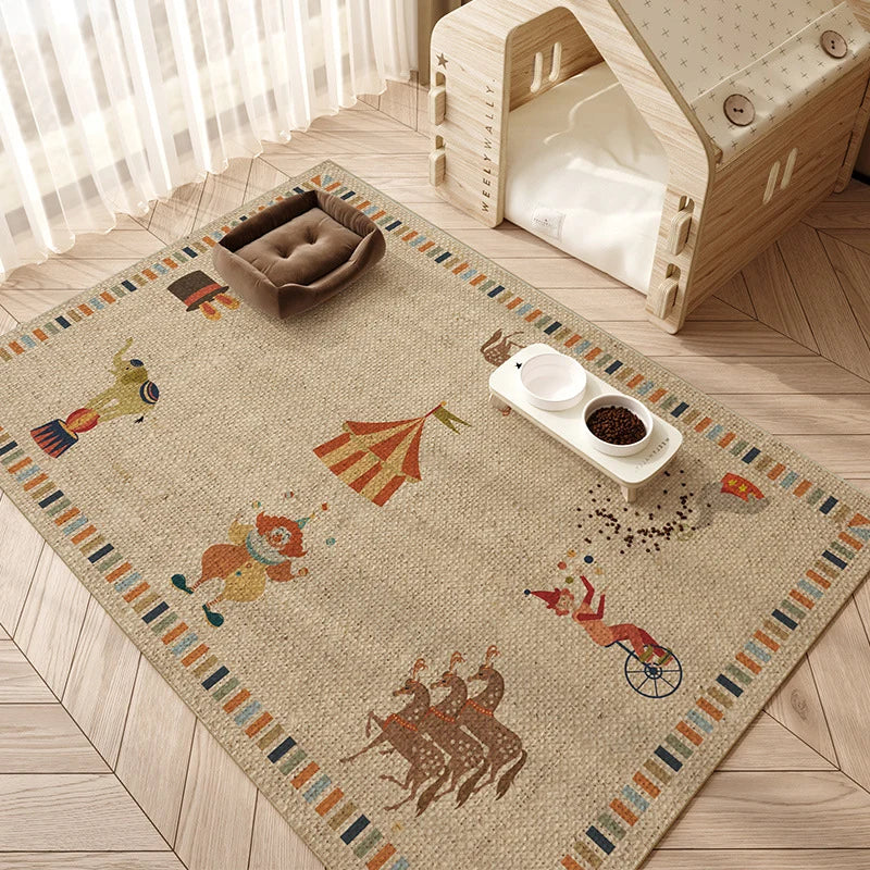 Pet Feeding Mat Non-Slip Easy-Clean Washable