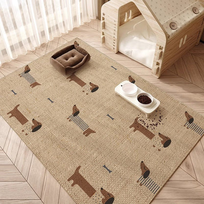 Pet Feeding Mat Non-Slip Easy-Clean Washable