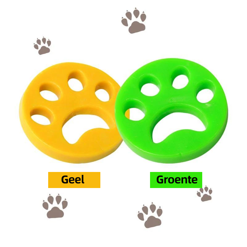Pet Hair Remover Discs Reusable Silicone Washer & Dryer