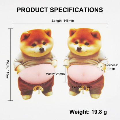 Phone Bumper Stickers Corgi & Shiba Inu Repositionable Silicone