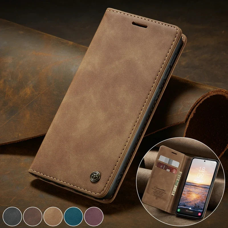 Phone Case Folio Card Holder Foldable Stand