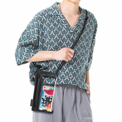 Phone Crossbody Bag Waterproof Touchscreen Window Adjustable Strap